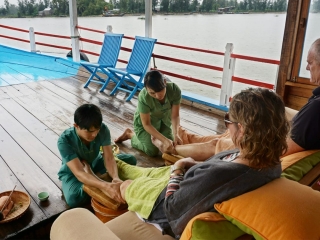 Spa & Lunch on River Cruise in Hoi An