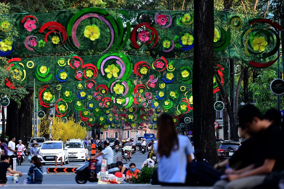 The-down-town-in-Saigon