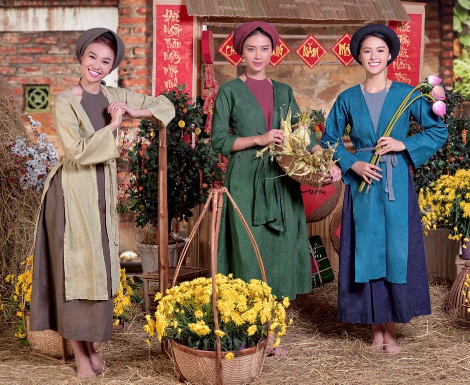 ao dai vietnamese traditional dress in the colonial times