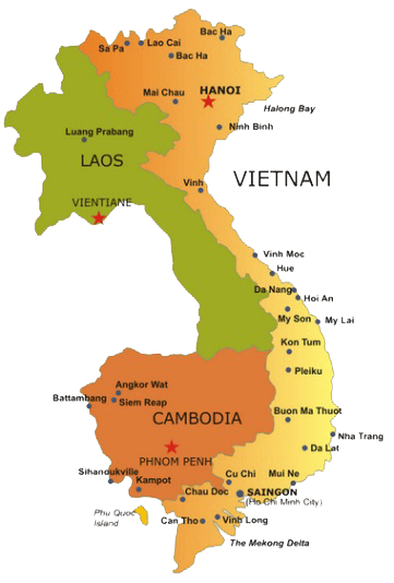 Vietnam-map